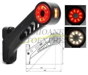 Lampa Gabarit Dreapta Brat Lung Led