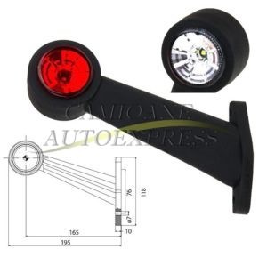 Lampa Gabarit Stanga Brat Lung Led