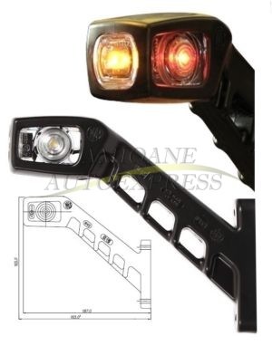 Lampa Gabarit Stanga Brat Lung Led