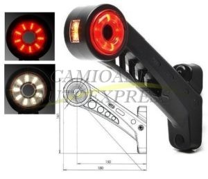 Lampa Gabarit Stanga Brat Lung Led