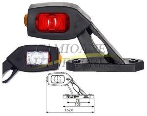 Lampa Gabarit Stanga Brat Scurt Led