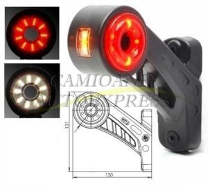 Lampa Gabarit Stanga Brat Scurt Led