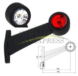 Lampa Laterala Gabarit Dreapta Brat Lung Led