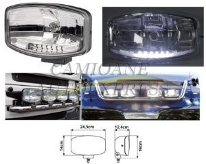 Proiector Bec Faza Lunga Cu Lumina Pozitie Led Hella Jumbo 320