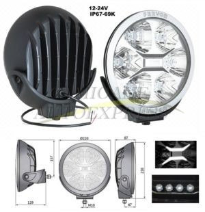 Proiector Led Faza Lunga Cu Lumina De Pozitie