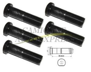 Set 5 Buc.prezoane Roata Fata Pt.frana Tambur MERCEDES ACTROS MP1,MP2,AXOR