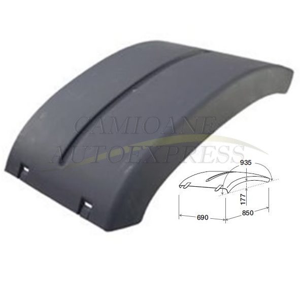 Aparatoare Noroi Spate Partea Superioara MAN TGX E6 2021-