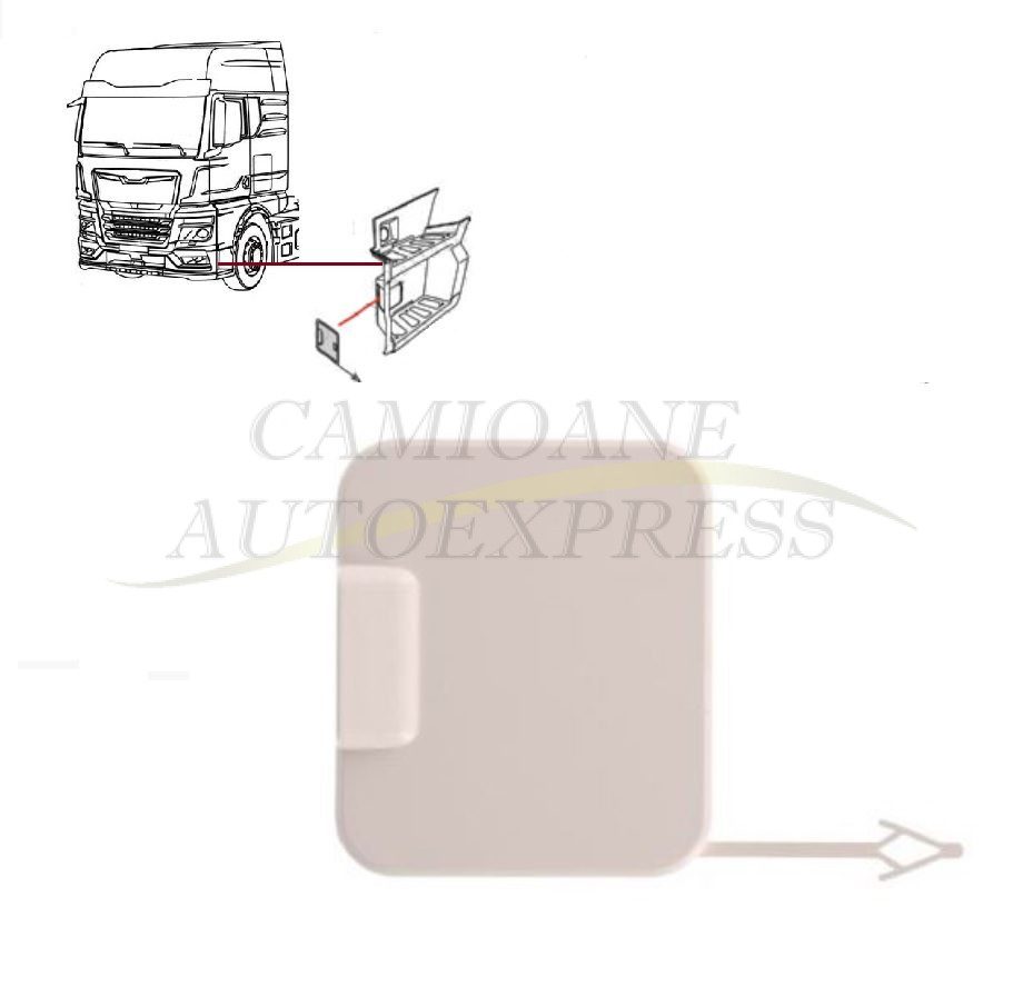 Capac Carcasa Scara Inferioara MAN TGX E6 2021-