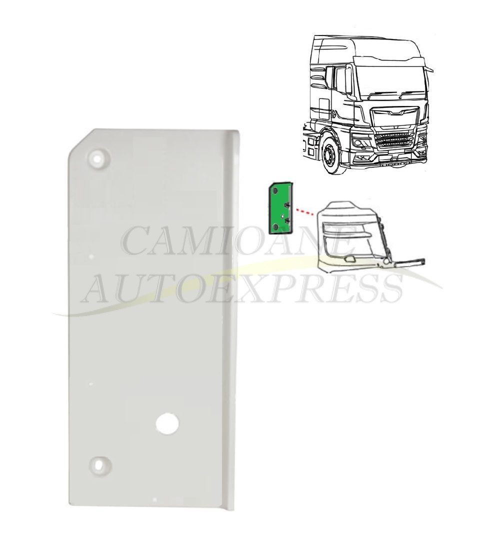 Capac Lateral Bara Protectie Partea Dreapta MAN TGX E6 2021-