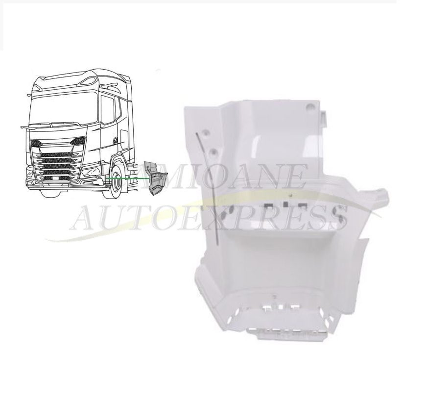 Carcasa scara partea stanga DAF XG,XG+ 2021-