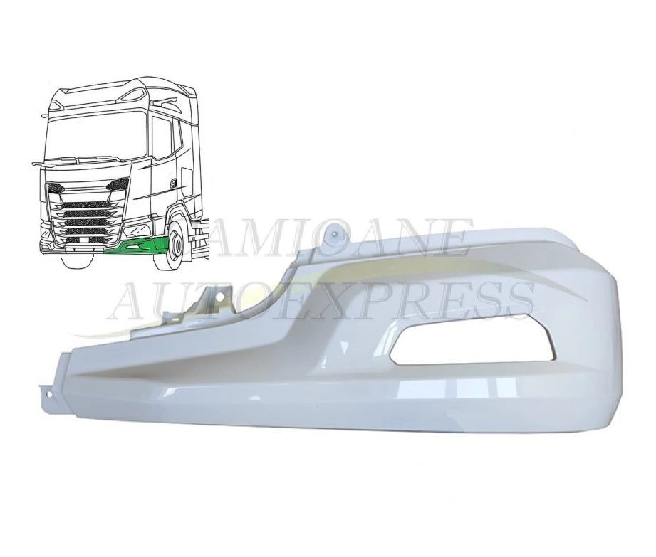 Colt bara partea stanga prevazut cu orificiu pt proiector DAF XG,XG+ 2021-