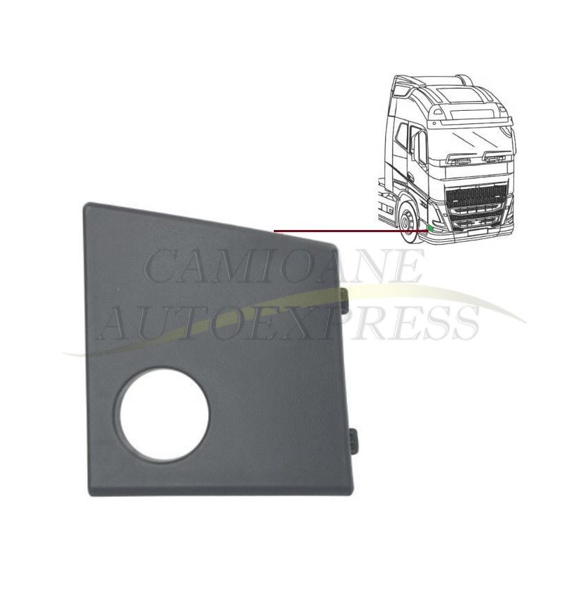 Capac lateral dreapta proiector VOLVO FH5 2021-