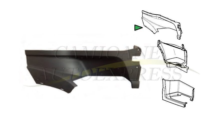 Carcasa treapta superioara partea dreapta VOLVO FH5 2021-