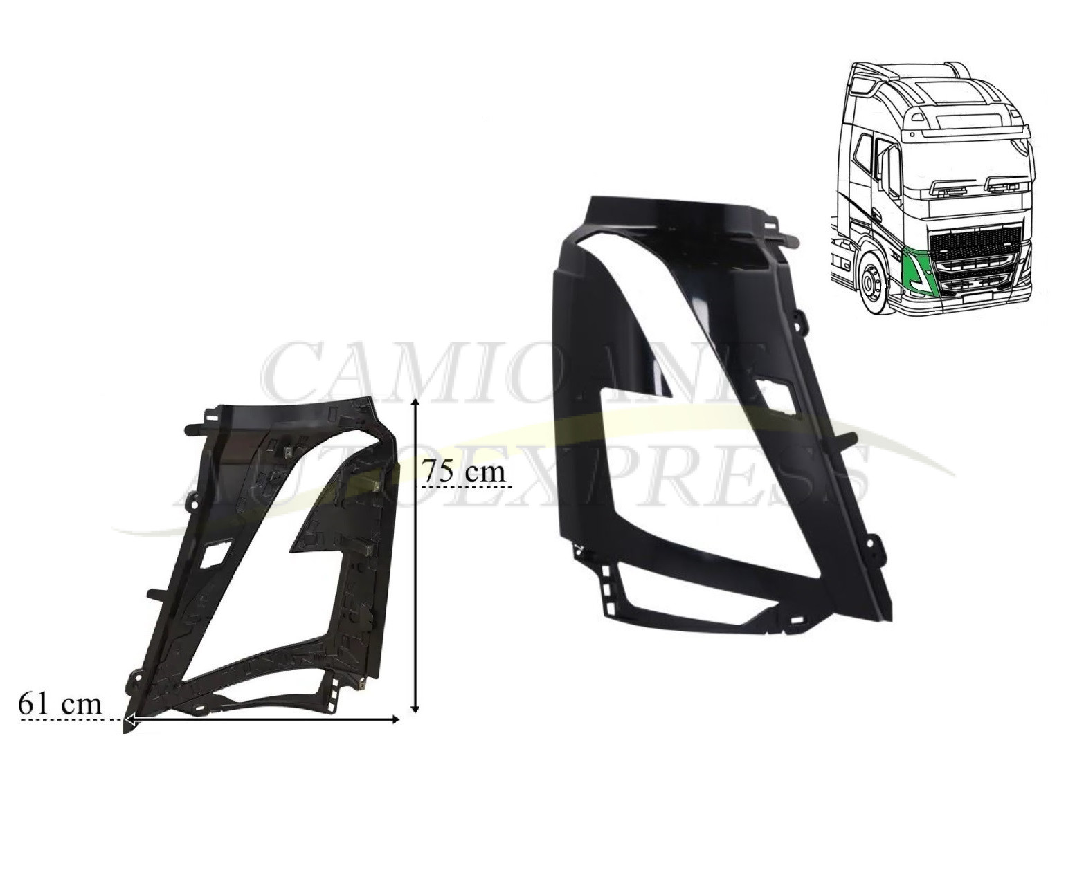 Masca far lumina halogen dreapta VOLVO FH5 2021-