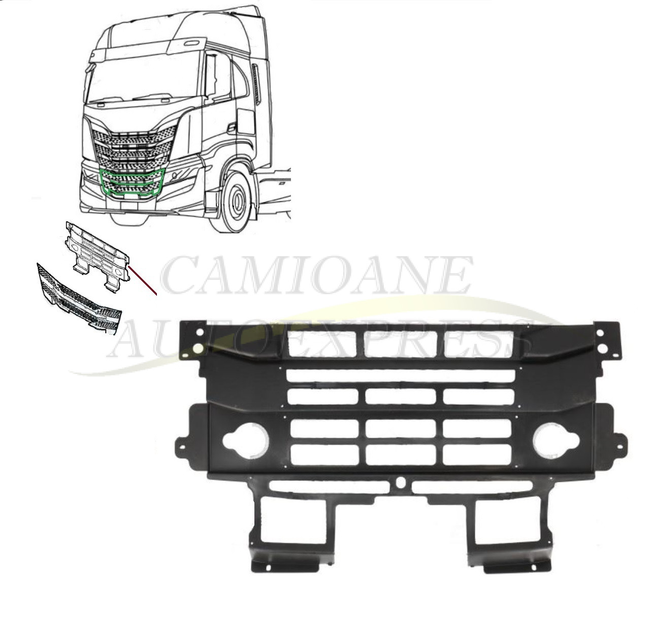 Grila Protectie Radiator IVECO S-WAY 2019-