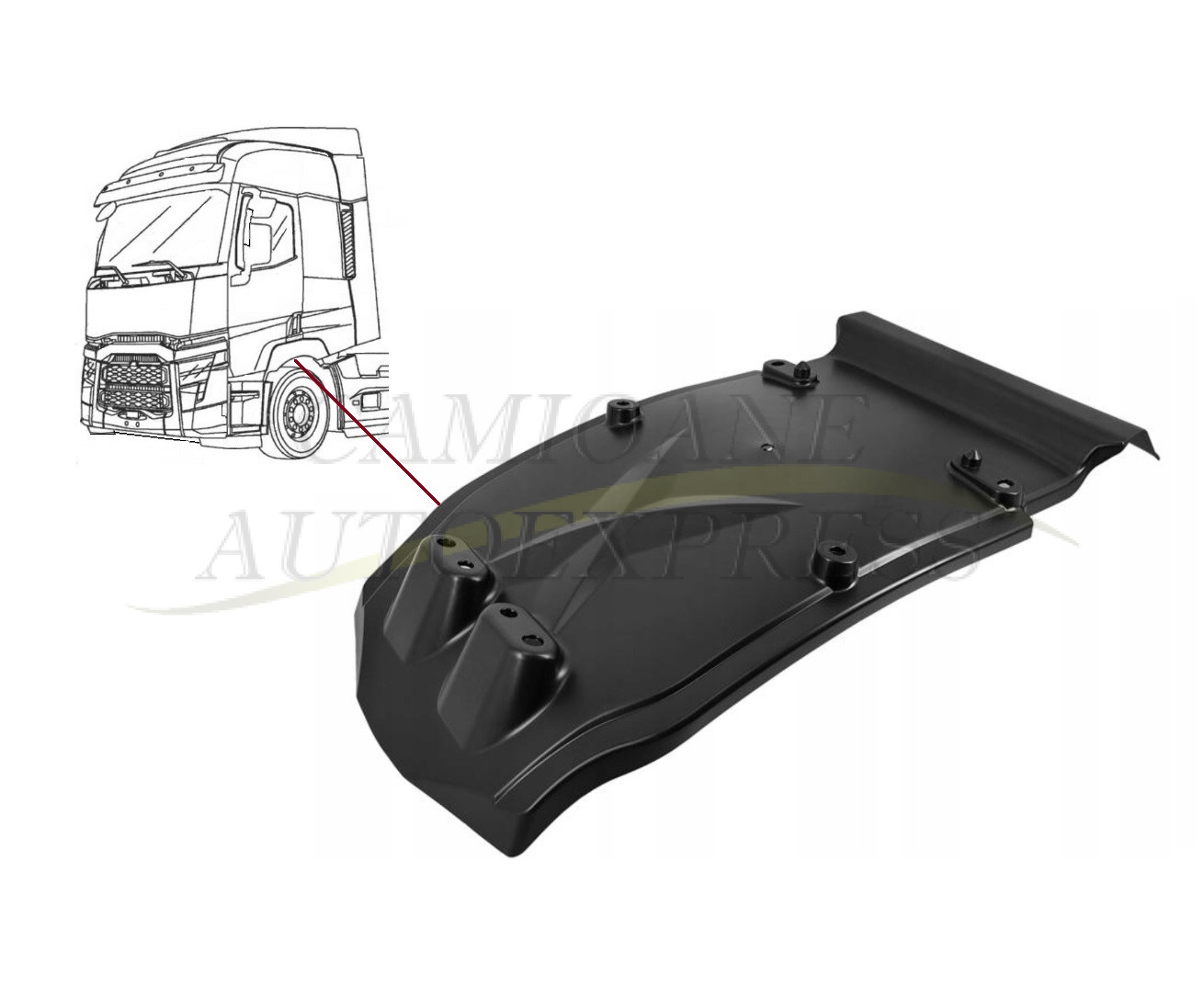 Aparatoare Noroi Cabina Partea Superioara Stanga RENAULT T-RANGE 2021-